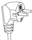 HOTPOINT MWHA2012MB0 - Zweipoliger Stecker - 1