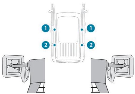 PEUGEOT RIFTER - Filet de retenue de charge haute - 1