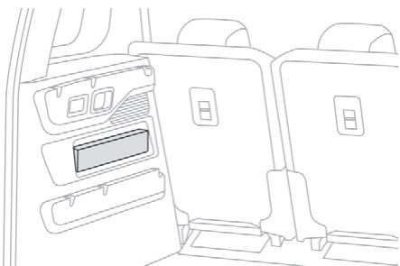 PEUGEOT RIFTER - Compartiment de rangement - 1