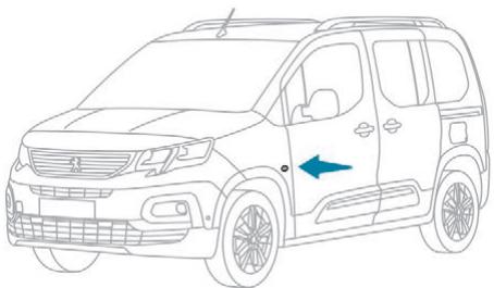 PEUGEOT RIFTER - Répétiteur latéral d'indicateur de direction - 1