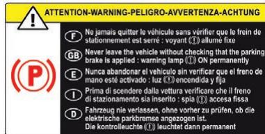 PEUGEOT RIFTER - Étiquettes - 8