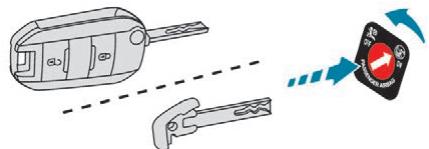PEUGEOT RIFTER - Neutralisation de l'airbag frontal passager - 1