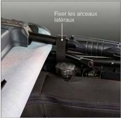 Fixer les arceaux latéraux