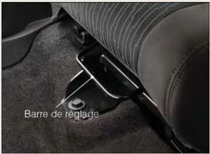 Barre de réglage