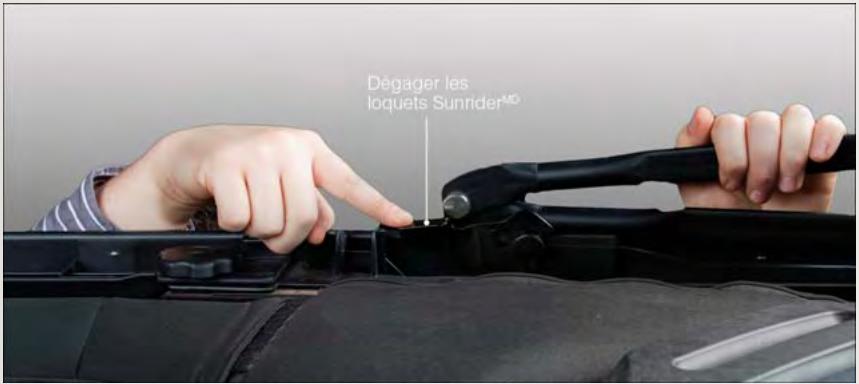 Dégager les loquets Sunrider45