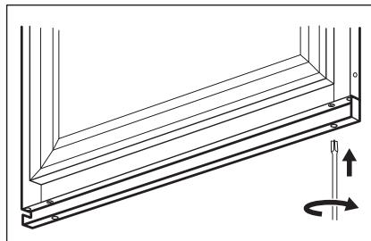 AEG-ELECTROLUX KWK884520M - Montage-instructies voor het onderste deel van de deur - 3