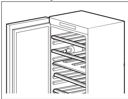 AEG-ELECTROLUX KWK884520M - Porte-bouteilles de la cave à vin - 1