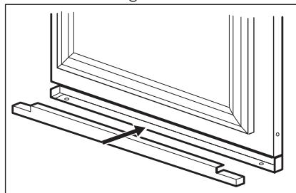 AEG-ELECTROLUX KWK884520M - Montage-instructies voor het onderste deel van de deur - 4