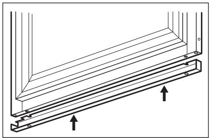 AEG-ELECTROLUX KWK884520M - Instructions de montage pour le bas de la porte avec compensateur - 2