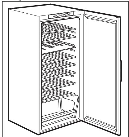AEG-ELECTROLUX KWK884520M - Ablagen des Weinkühlschranks - 1