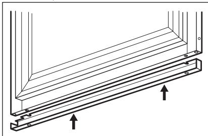 AEG-ELECTROLUX KWK884520M - Montage-instructies voor het onderste deel van de deur - 2