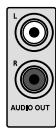 THOMSON THD300 - Prises et cordons audio (pour le son) - 1