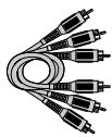 THOMSON THD300 - Prises et cordons audio (pour le son) - 2