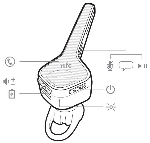 PLANTRONICS BACKBEAT PRO 5100 - Fonctions de base - 1