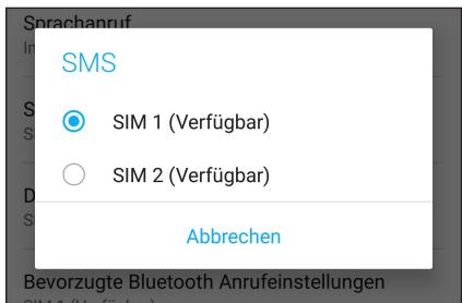 ASUS ZENFONE PEG 4A (ZB500TL) - SIM-Karte für SMS-Nachrichten - 1