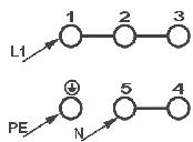 AMICA ADP 0601 S - Schemas branchements possibles - 1