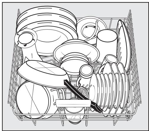 MIELE G 7150 SCVI - Exemples de rangement - 3