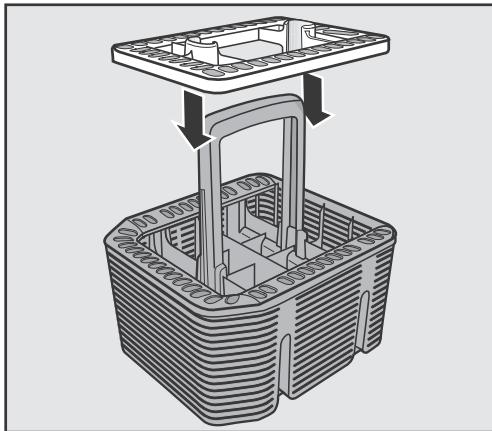 MIELE G 7150 SCVI - Complément pour le panier à couverts - 1