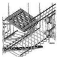 SABA LV15C39-18W - Folding back the cup shelves - 1