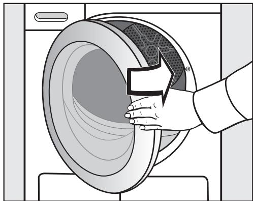 MIELE TWR860WP - Comment charger votre sèche-linge - 3
