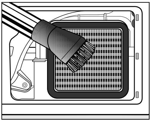 MIELE TWR860WP - Grille en bas à droite - 2