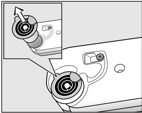 MIELE TWR860WP - Filtre à peluches dans le réservoir à eau de condensation - 2