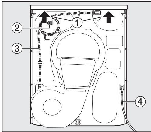 MIELE TWR860WP - Vue de dos - 1