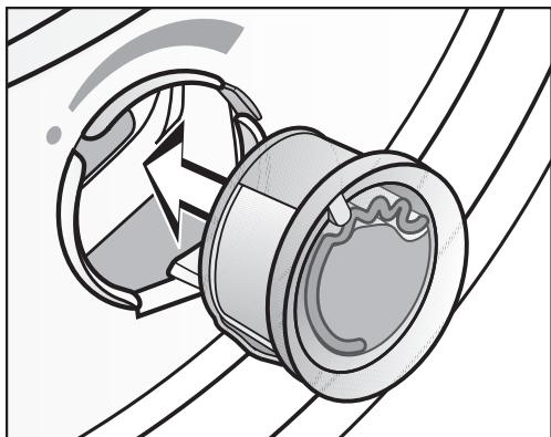MIELE TWR860WP - Installation du flacon de parfum - 3