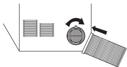 PROLINE PROHP7 - Installation du tuyau de ventilation - 1