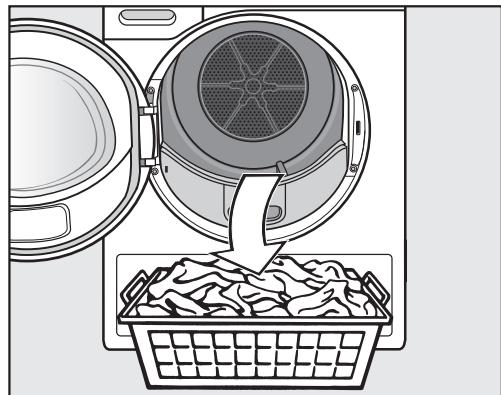 MIELE TDB230WP - Sortir le linge - 1