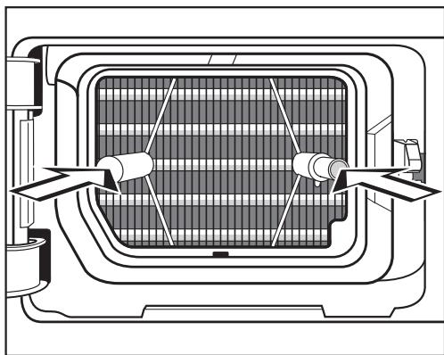 MIELE TDB230WP - Remonter le filtre - 2