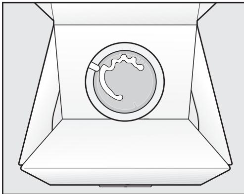MIELE TDB230WP - Stocker le flacon de parfum dans son emballage d'origine uniquement - 1