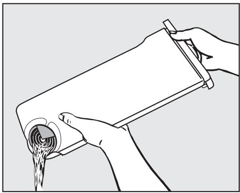 MIELE TWJ680WP NDS - Vidange du réservoir d'eau condensée - 2