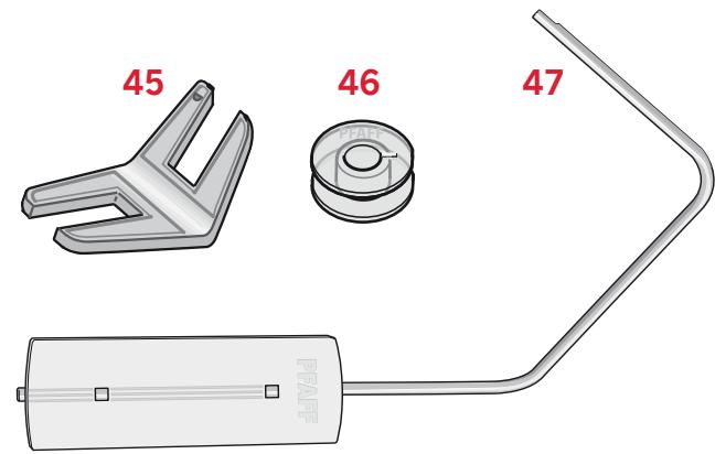 PFAFF 1070 S - Accessoires inclus non illustrés - 5