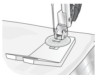 PFAFF 1070 S - Coudre un bouton - 2