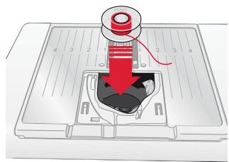 PFAFF 1070 S - Mise en place de la canette - 2