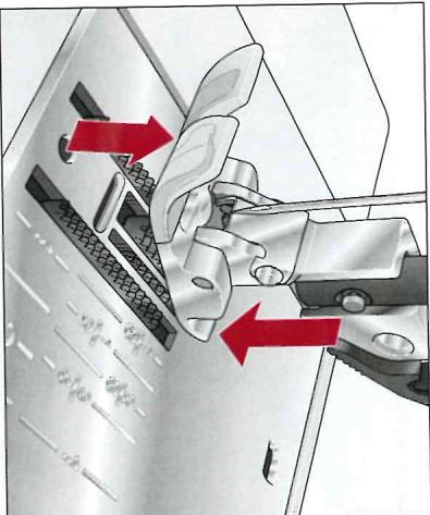 PFAFF SMARTER 150S - position de l'aiguille - 3