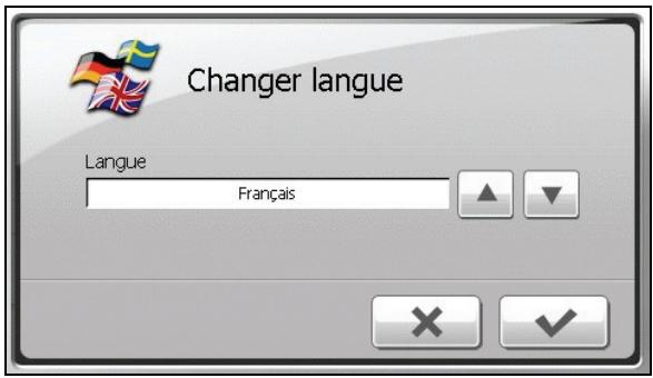 MIO SPIRIT 370 - Changer langue - 2