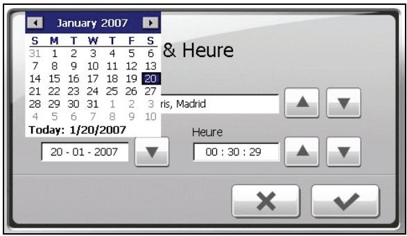 MIO SPIRIT 370 - Date & Heure - 3