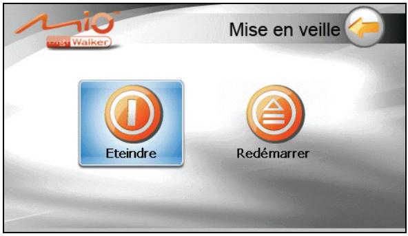 MIO SPIRIT 370 - Redémarrer votre appareil - 1