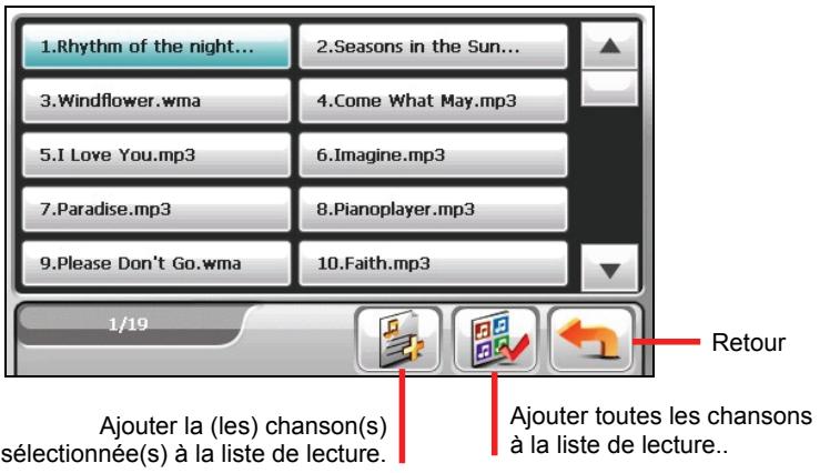 MIO SPIRIT 370 - Créer une liste de lecture - 2