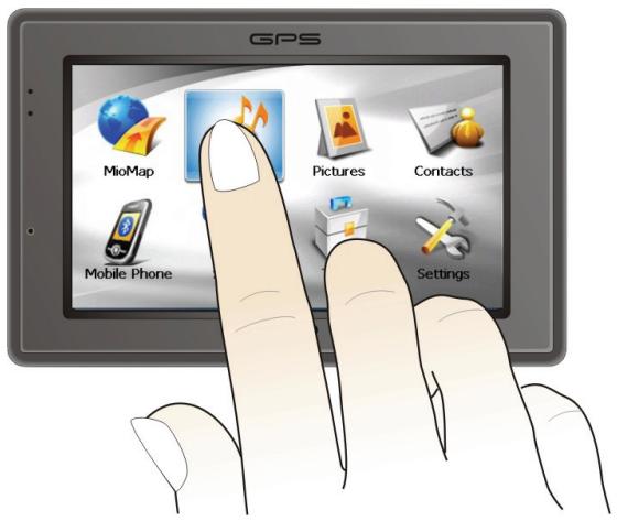 MIO SPIRIT 370 - Utilisation du dispositif - 1