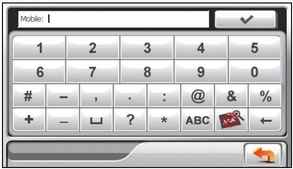 MIO SPIRIT 370 - Ajouter un contact - 4