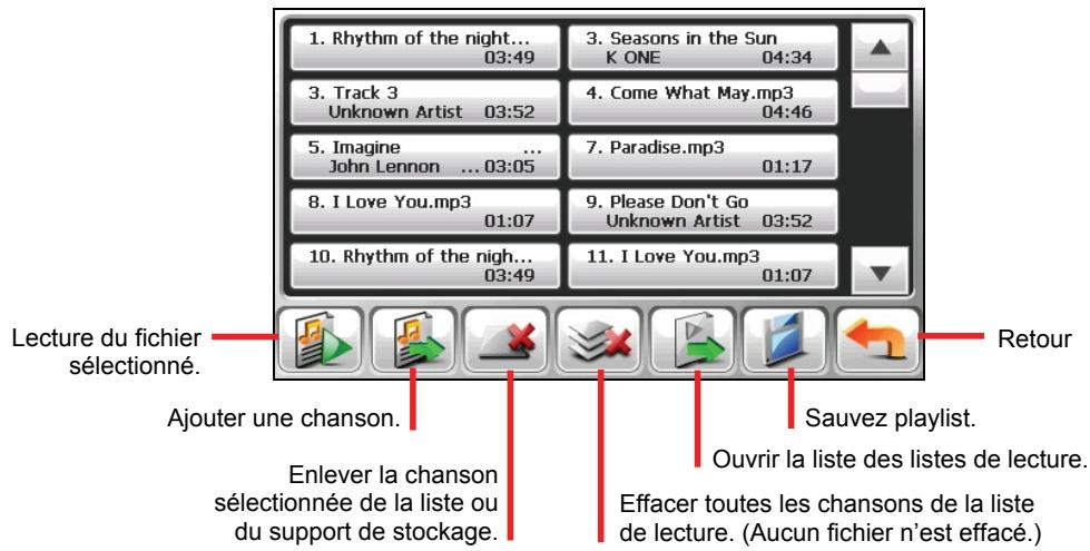 MIO SPIRIT 370 - Créer une liste de lecture - 1