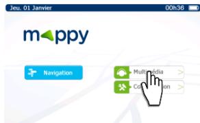 MAPPY MAXI X795 CAMP EUROPE - Utilisez le multimédia de votre mappy ulti X565 TRUCK - 1