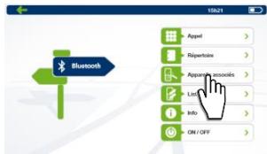 MAPPY MAXI X795 CAMP EUROPE - Utilisez le Bluetooth de votre mappy ulti X565 TRUCK - 3