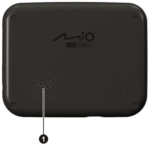 MIO MIVUE 733 - Éléments de la face arrêté - 1