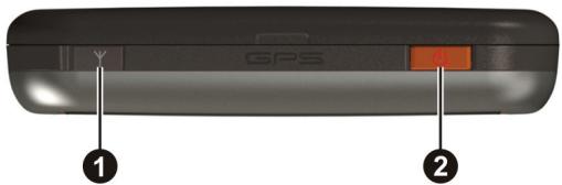 MIO MIVUE 733 - Éléments au-dessus - 1