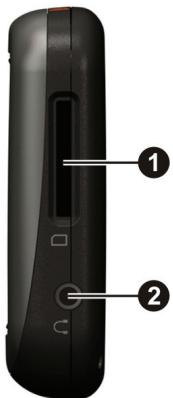 MIO MIVUE 733 - Éléments du côté droit - 1