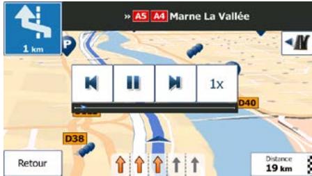 MAPPY ITI S446 EUROPE - Visualisation de la simulation de l'itinéraire - 4